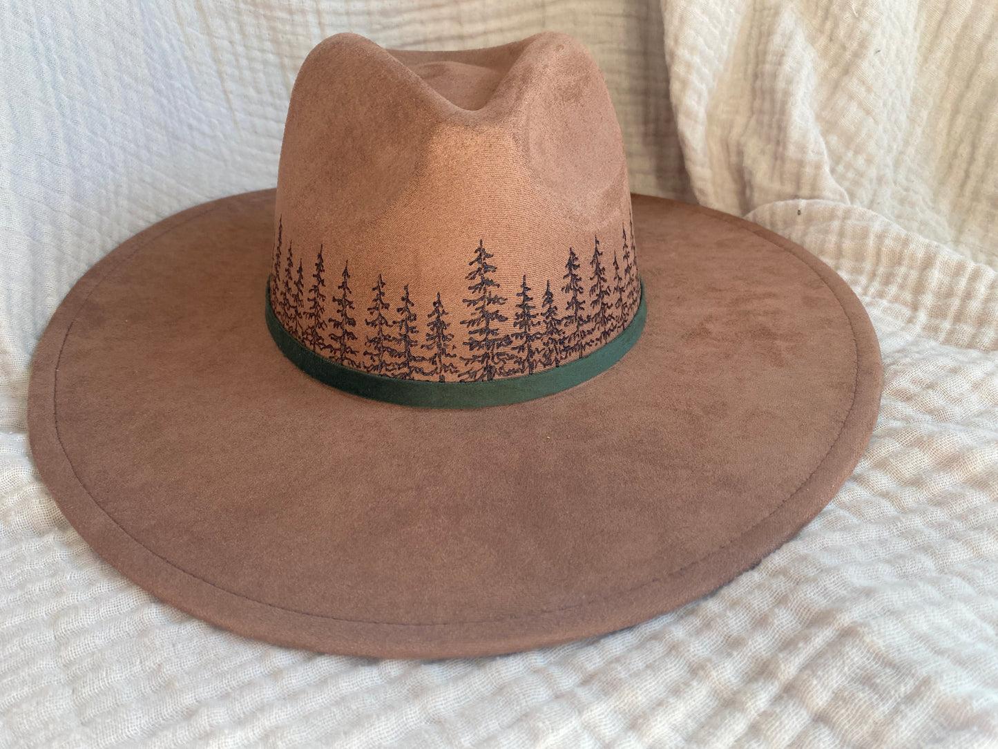 Hand Burned Fedora | The Wild Fir