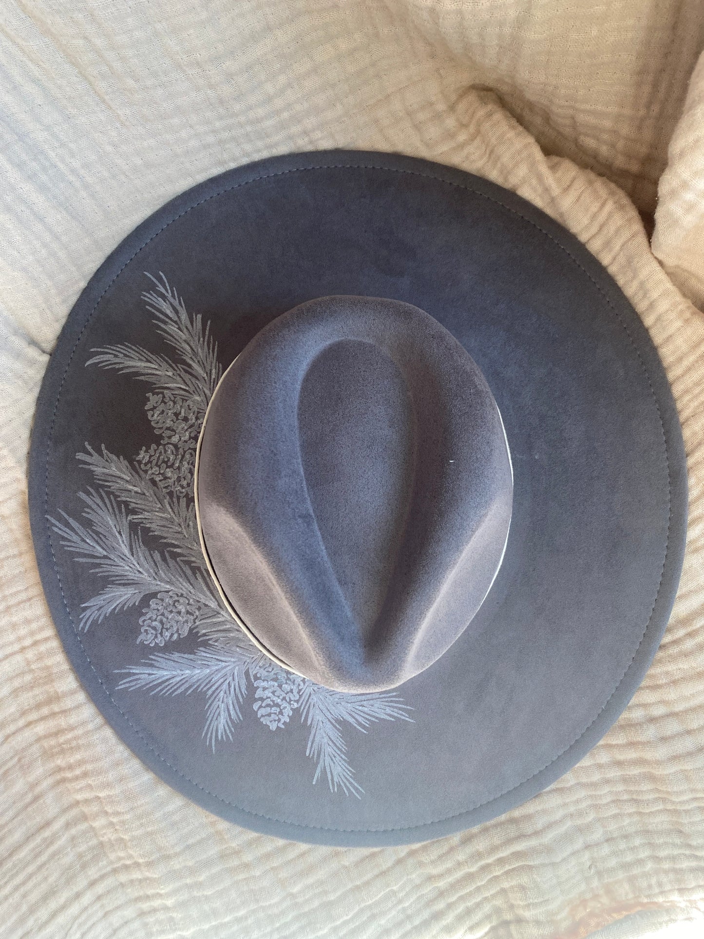 Hand Painted Fedora | The Alpine