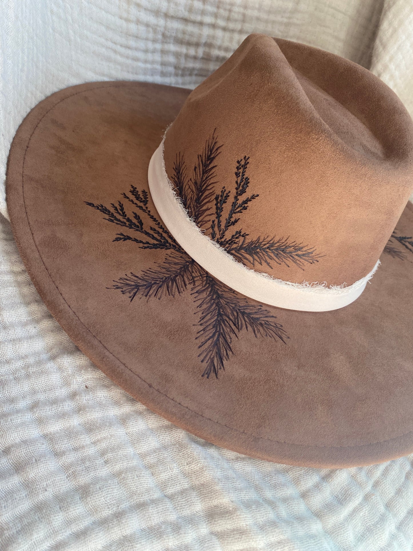 Hand Burned Fedora | The Dakota