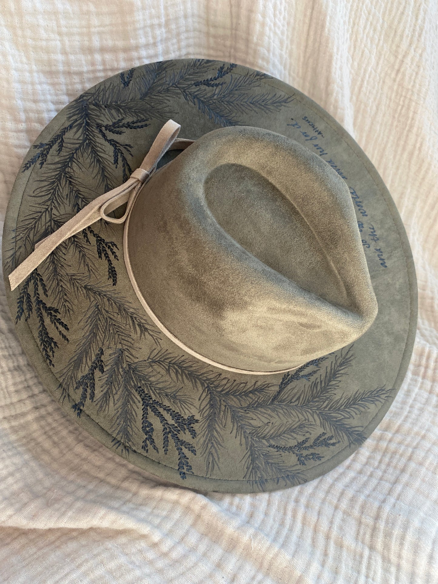 Hand Burned Fedora | The Meraki Mae