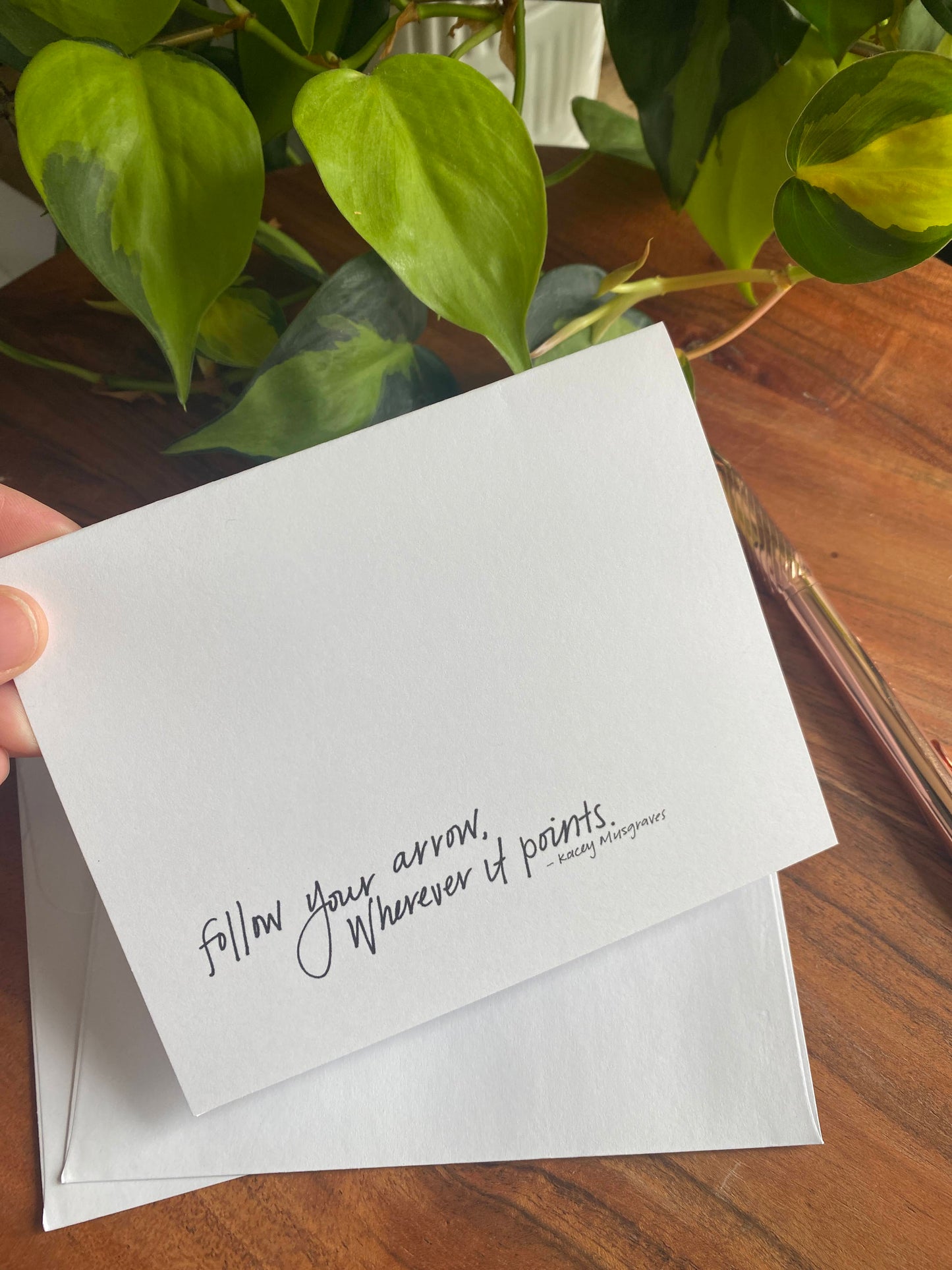 Greeting Card | Encouragement | Follow Your Arrow