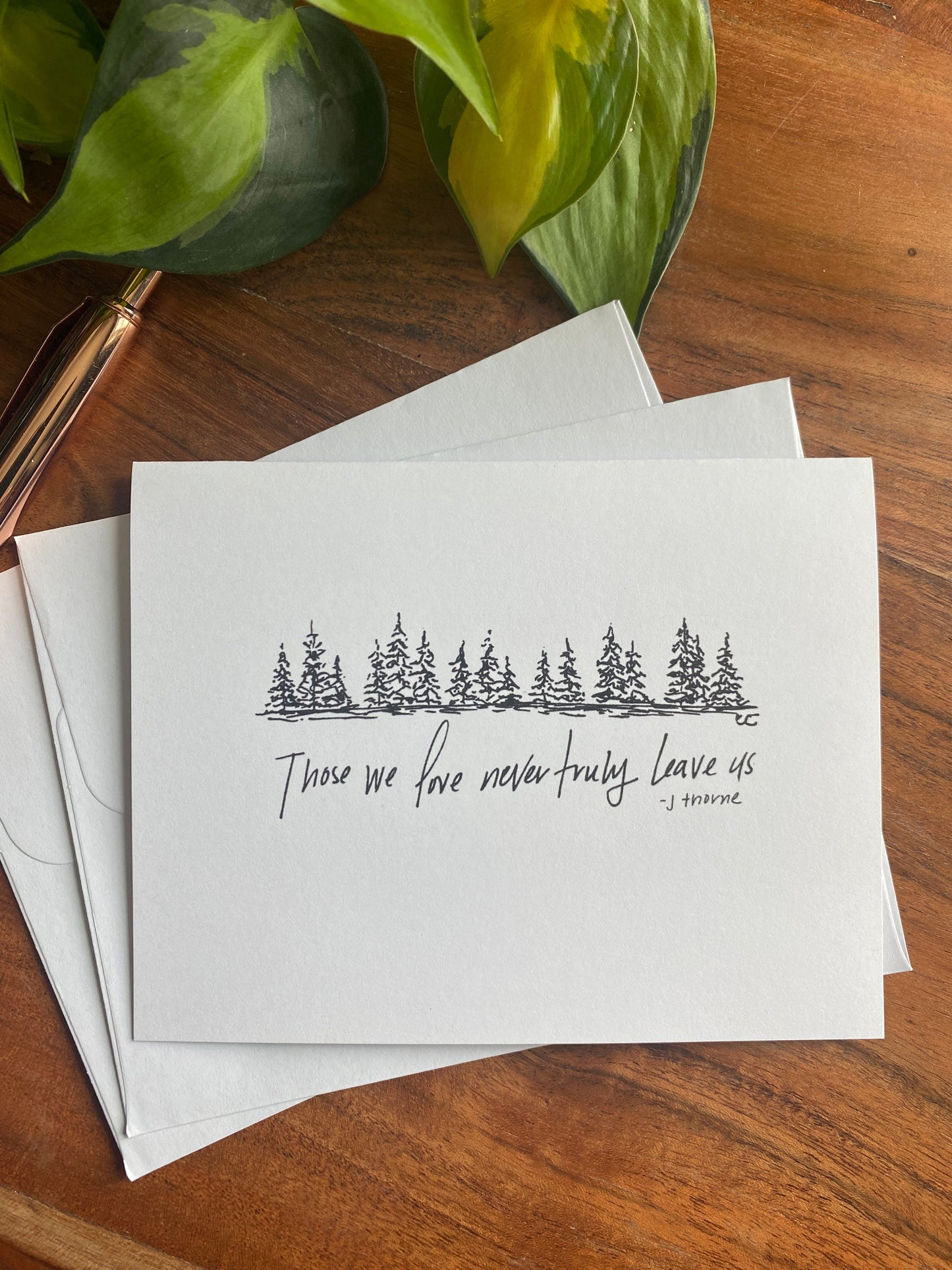Greeting Card | Sympathy | Those We Love