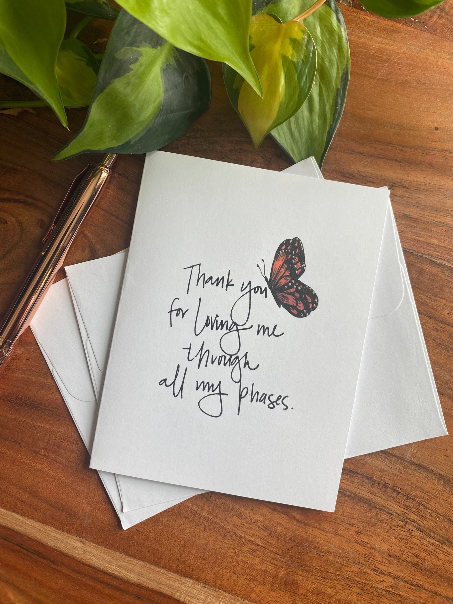 Greeting Card | Mother's Day | Thank You for Loving Me