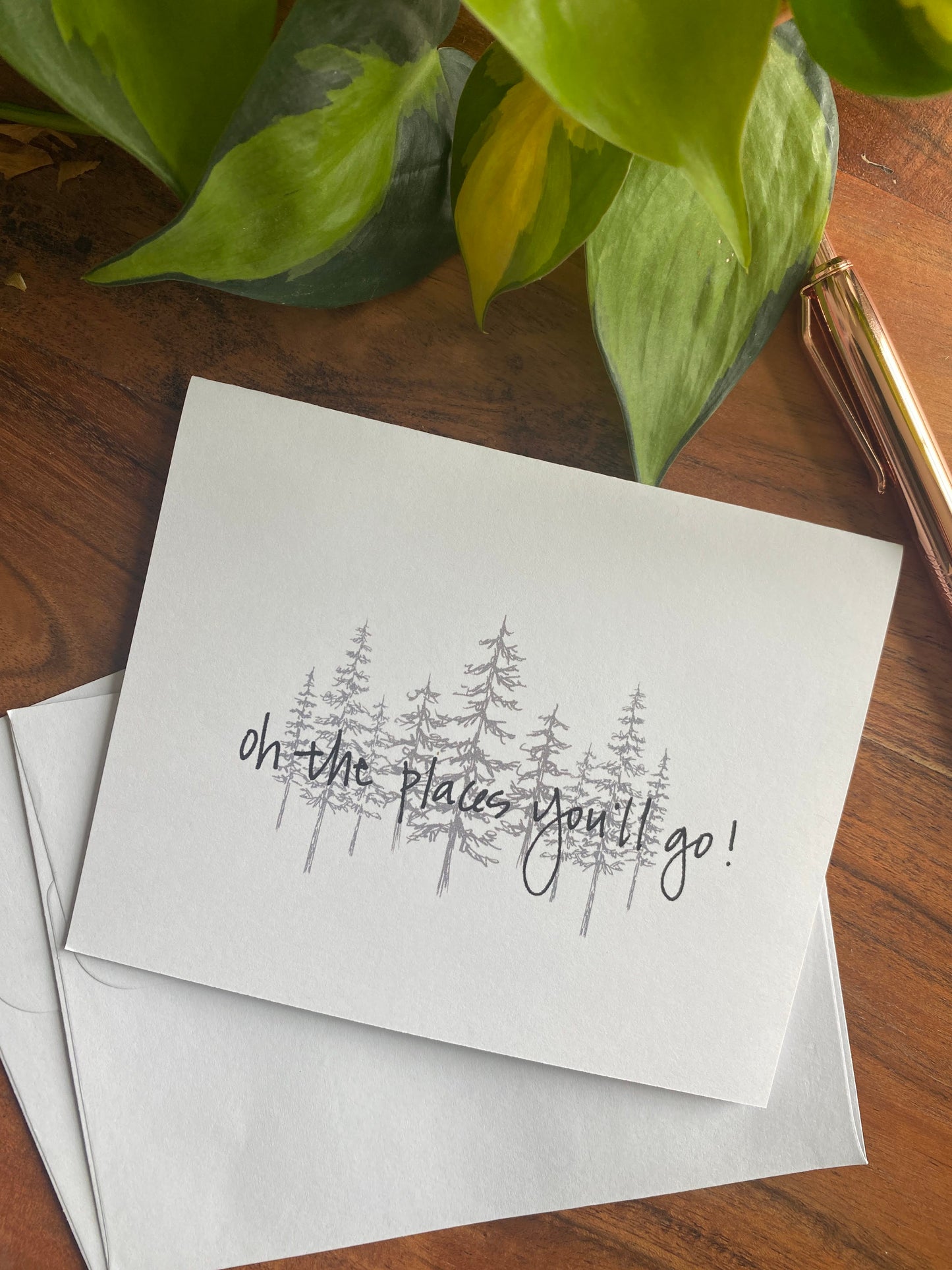 Greeting Card | Encouragement | Oh The Places You'll Go!
