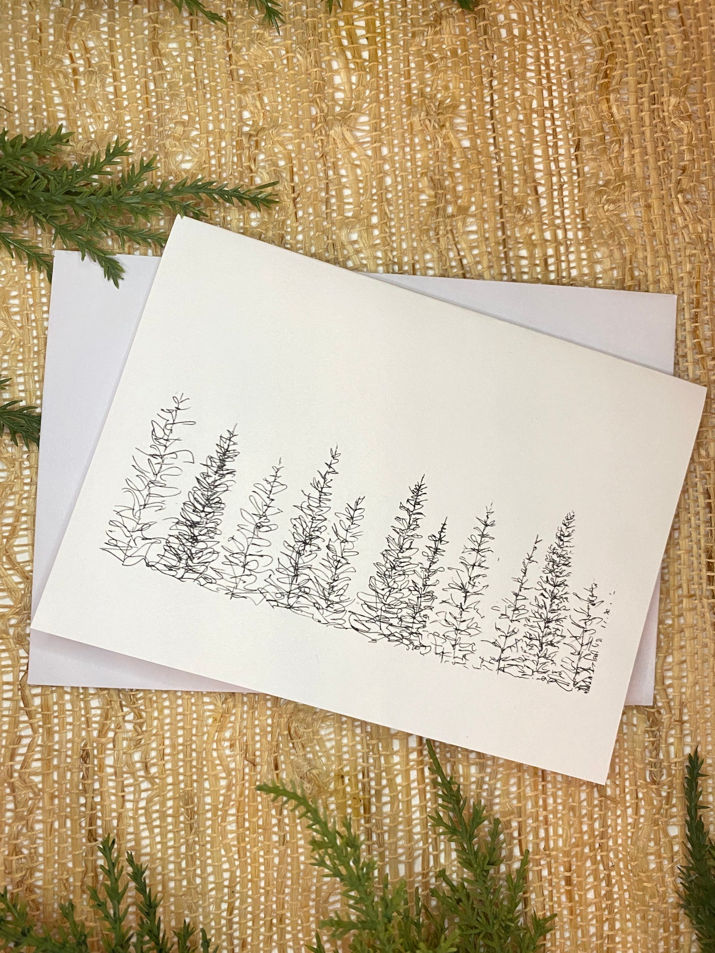 Greeting Card | Any Occasion | Tree Line