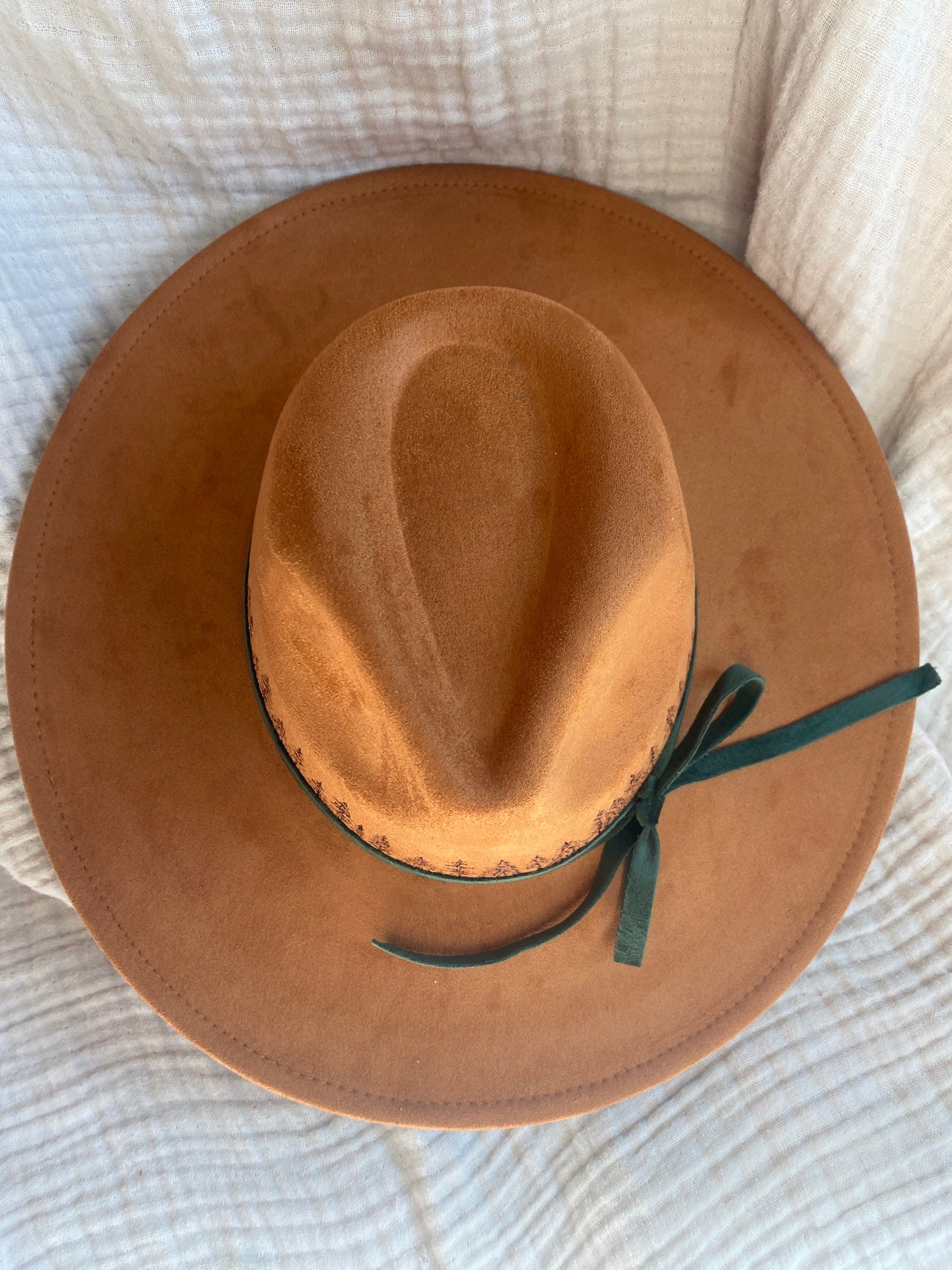 Hand Burned Fedora | The Wanderer