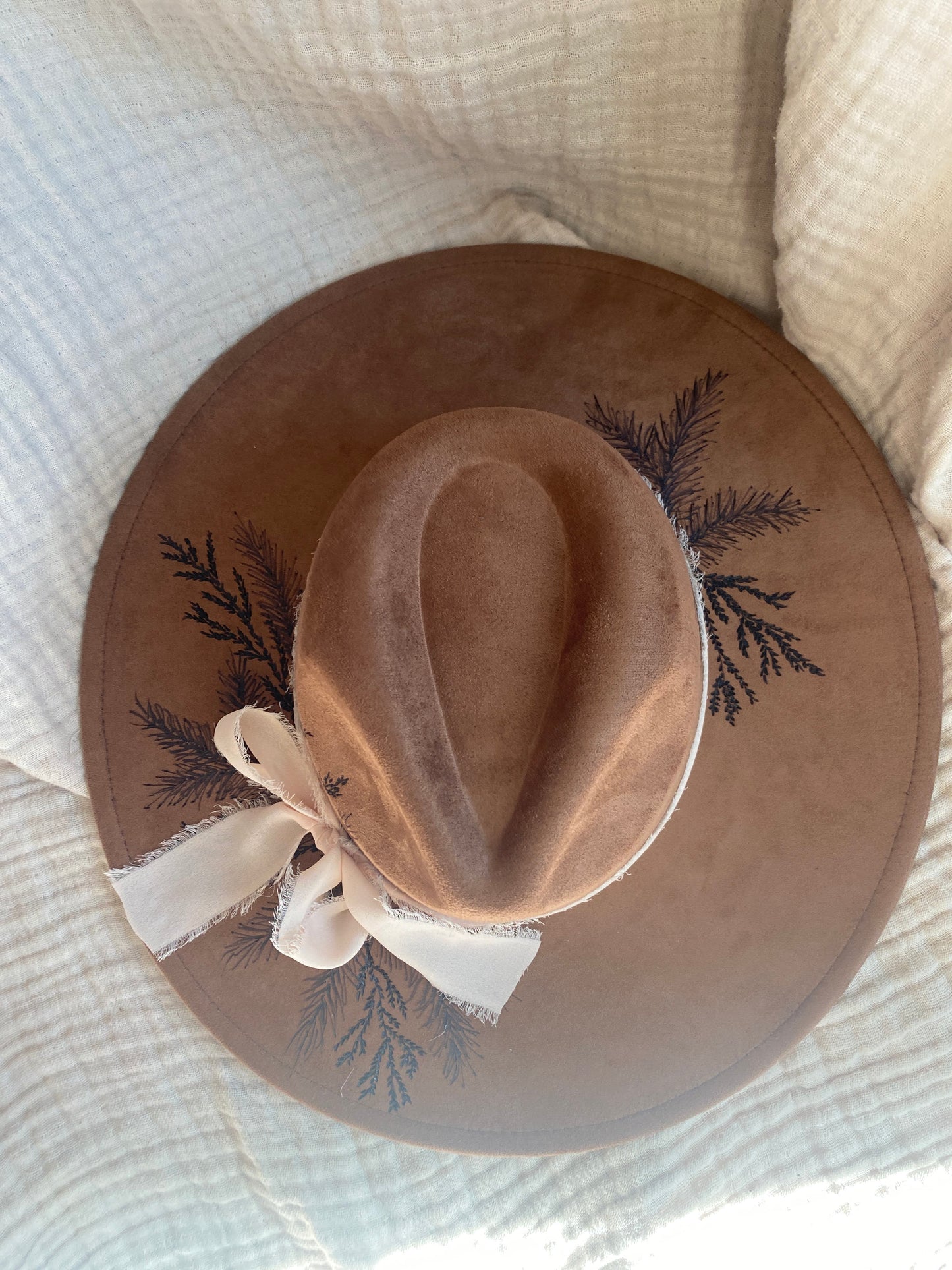 Hand Burned Fedora | The Dakota