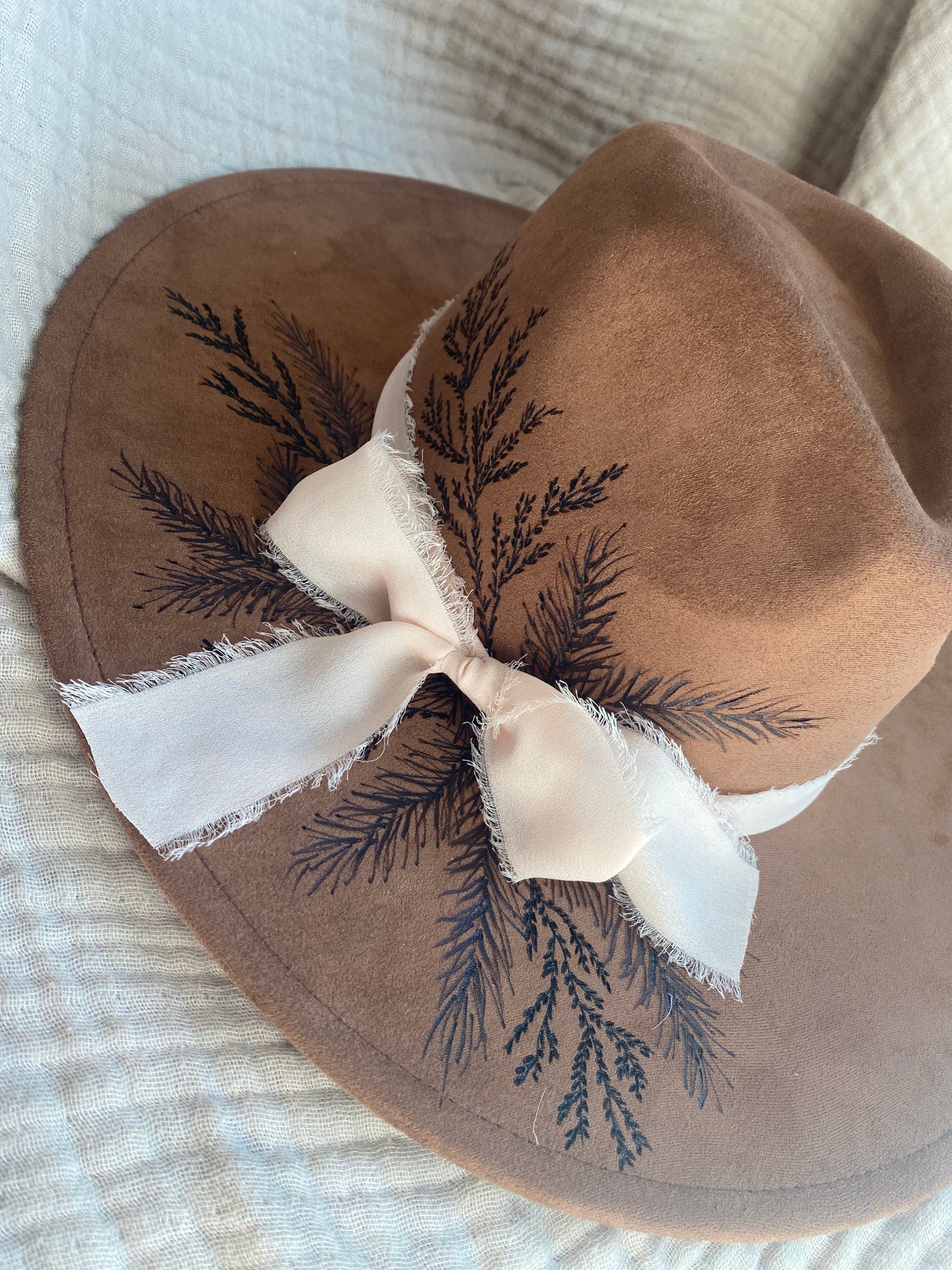 Hand Burned Fedora | The Dakota