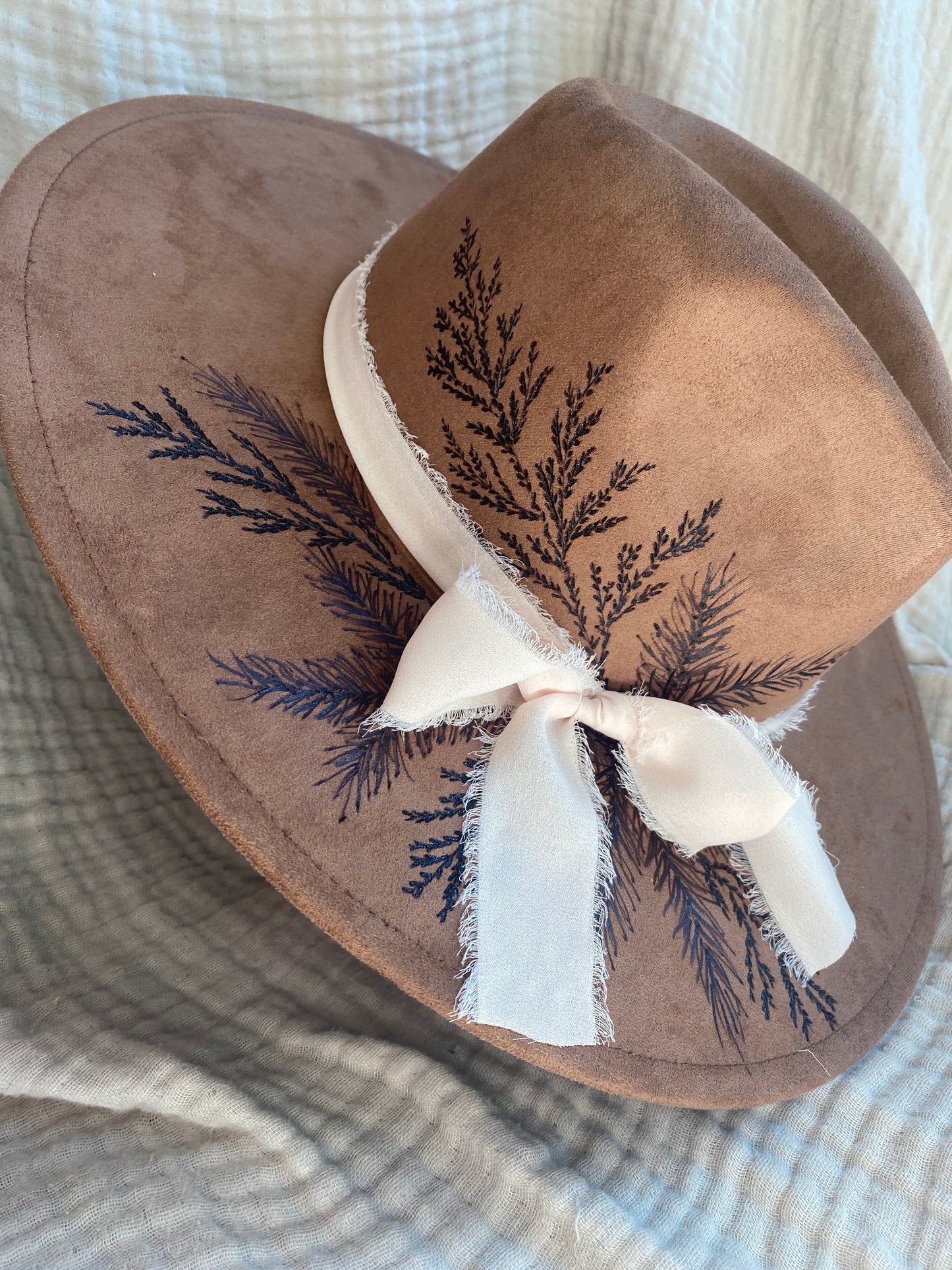 Hand Burned Fedora | The Dakota